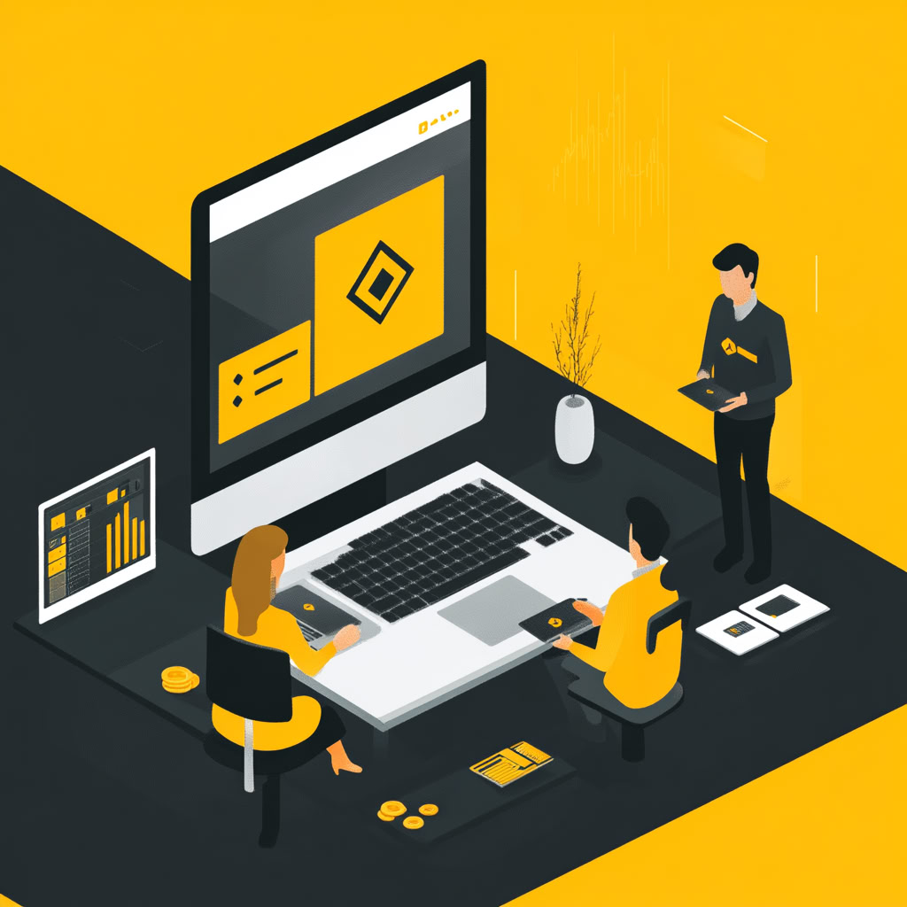 binance-login-panel-example